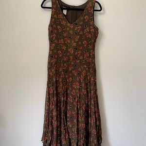 Floral Jones New York 90s style dress